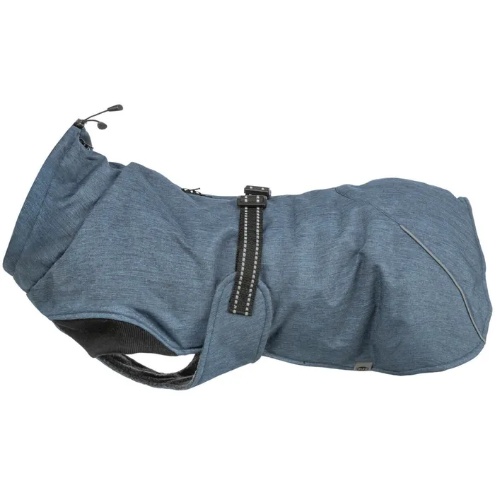 Główne zdjęcie produktu Zateplený zimní kabátek RIOM, tmavá modráS:40cm, hruď:44-60cm, krk: do 42cm