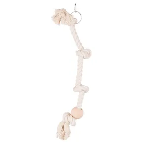 Wisząca lina bawełniana z 3 węzłami 60cm/23mm