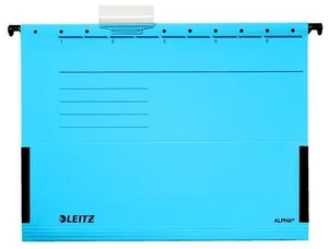 Leitz ALPHA® zawieszki z bokami, niebieskie [25 szt.]