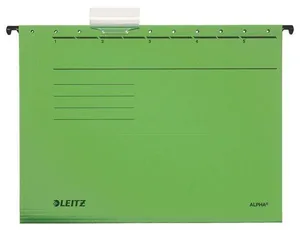 Zawieszki Leitz ALPHA® typu V, zielone [25 szt.]