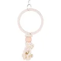 Następne zdjęcie produktu Wiszący bawełniany pierścionek z drewnianą kulką 19cm TRIXIE