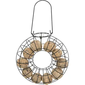 Pierścień do zawieszania na 8 kulek łojowych 24 x 8 cm, metalowy