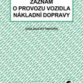Następne zdjęcie produktu Zapis o eksploatacji pojazdu transportu ciężarowego A4 stazka ET210