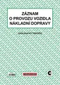 Następne zdjęcie produktu Zapis o eksploatacji pojazdu transportu ciężarowego A4 stazka ET210