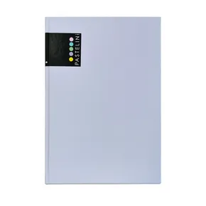 Notatnik A4 PASTELINI fioletowy laminat mat