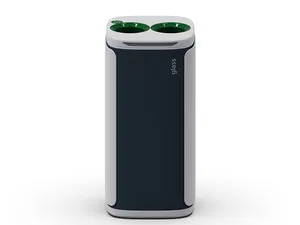 Pojemnik na odpady zielone KOBRA WASTEE na szkło