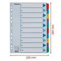 Rejestratory z tektury wzmocnionej Esselte Mylar, A4, Mix kolorów