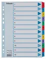 Rejestratory z tektury wzmocnionej Esselte Mylar, A4, Mix kolorów