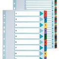 Następne zdjęcie produktu Rejestratory z tektury wzmocnionej Esselte Mylar, A4, Mix kolorów
