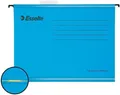 Esselte Classic wzmocnione zawieszki z szybkozłączką, niebieskie [10 szt.]