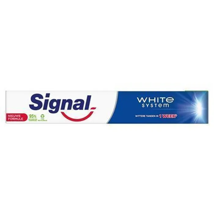Główne zdjęcie produktu Zubní pasta "White System", 75 ml, SIGNAL