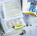 Następne zdjęcie produktu Zakreślacz "345", różne kolory, 1-5mm, 4szt/op, EDDING