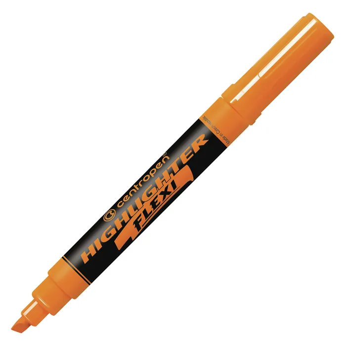 Główne zdjęcie produktu Zvýrazňovač 8542 Flexi oranžový