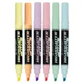 Następne zdjęcie produktu Centropen, zestaw zakreślaczy 8542, color, 4szt, 1-5mm, z super elastyczną końcówką, cena za 1 szt