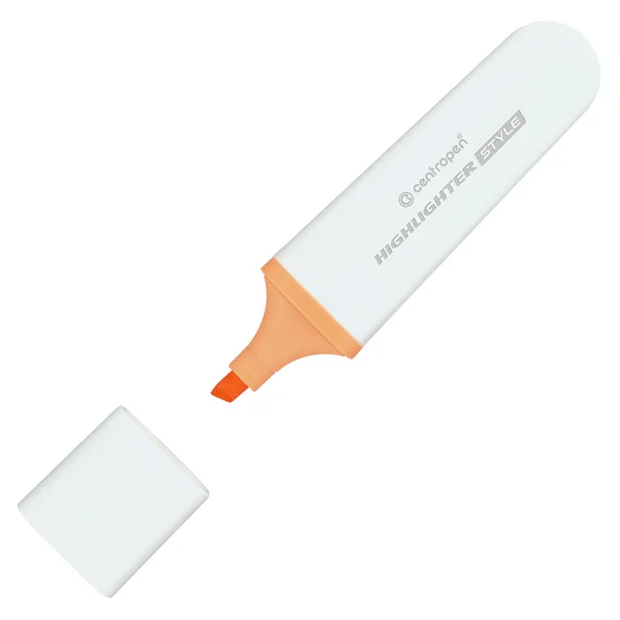 Główne zdjęcie produktu Zvýrazňovač Centropen 6252 STYLE - oranžový pastelový