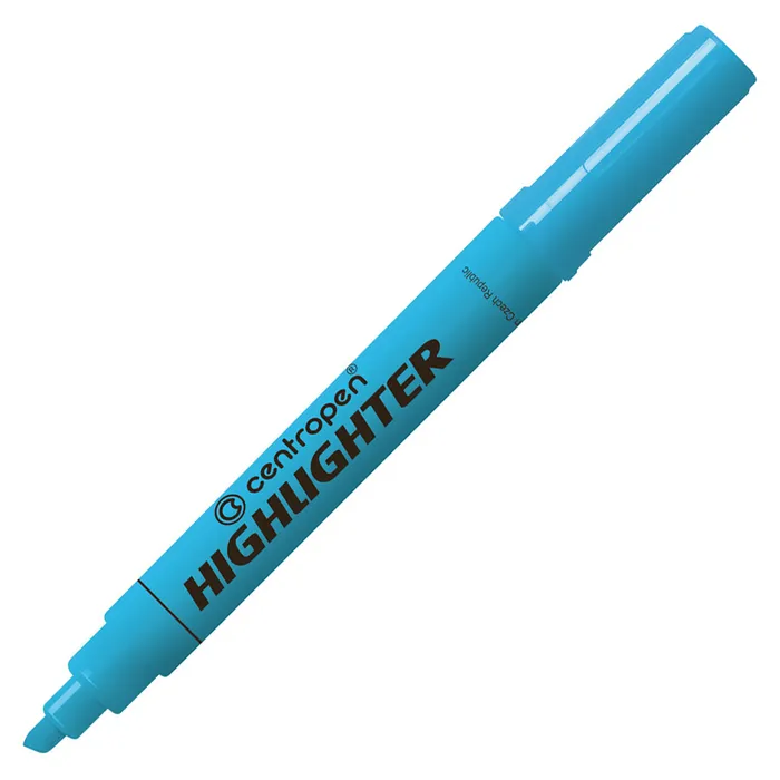 Główne zdjęcie produktu Zvýrazňovač CENTROPEN 8552 1-4,6 mm modrý