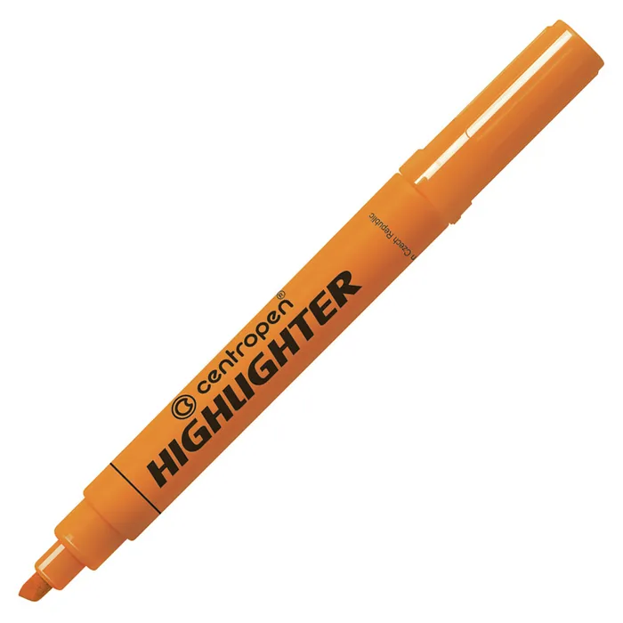 Główne zdjęcie produktu Zvýrazňovač CENTROPEN 8552 1-4,6 mm oranžový