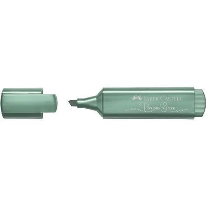 Główne zdjęcie produktu Zvýrazňovač Faber-Castell 154639 Textliner 46 Metallic metalický zelený