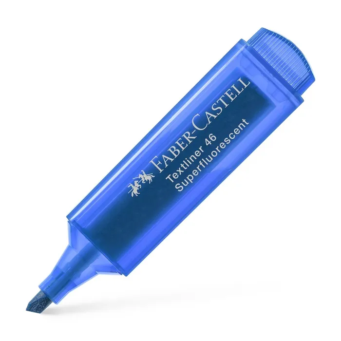 Główne zdjęcie produktu Zvýrazňovač Faber-Castell Textliner 1546 modrý