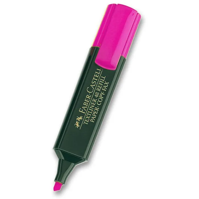 Główne zdjęcie produktu Zvýrazňovač Faber-Castell Textliner 1548 růžový