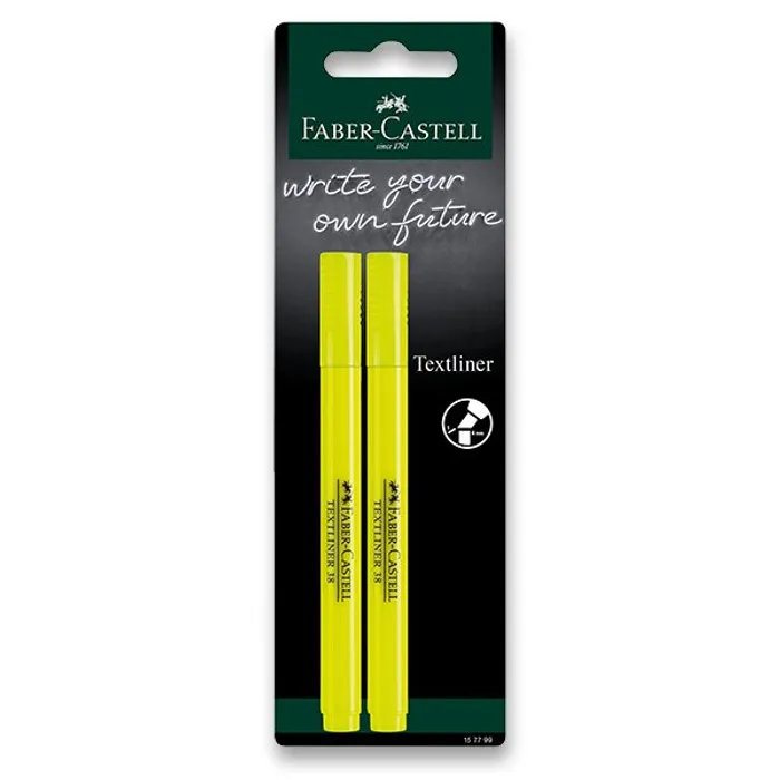 Główne zdjęcie produktu Zvýrazňovač Faber-Castell Textliner 38 2 kusy