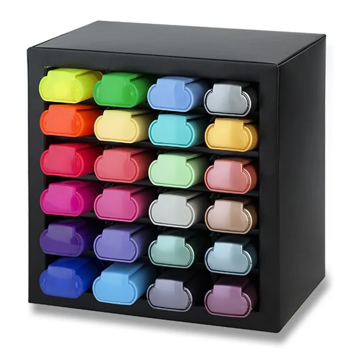 Główne zdjęcie produktu Zvýrazňovač Faber-Castell Textliner 46 stolní souprava, 24 ks
