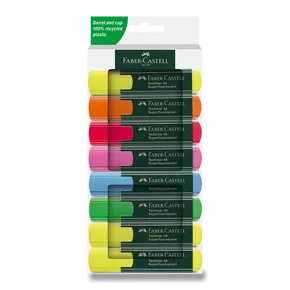 Zakreślacz Faber-Castell Textliner 48 zestaw 8 kolorów