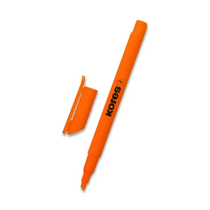 Główne zdjęcie produktu Zvýrazňovač Kores High Liner oranžový