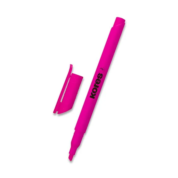 Główne zdjęcie produktu Zvýrazňovač Kores High Liner růžový