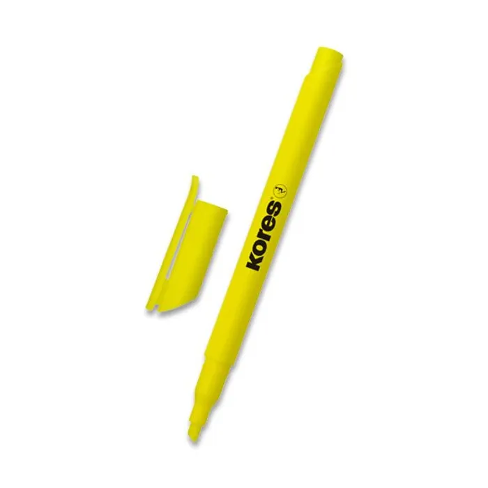 Główne zdjęcie produktu Zvýrazňovač Kores High Liner žlutý