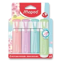 Rozświetlacz Maped Fluo Peps Pastel 4 szt