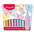 Zestaw 10 kolorów zakreślacza Maped Fluo Peps Pastel
