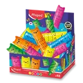Zaznaczająca kredka Maped Mini Fluo Kawai - stojak, 48 szt.