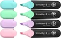 Następne zdjęcie produktu Zaznaczająca kredka Schneider Job Pastel, zestaw 4 kolorów