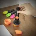 Następne zdjęcie produktu Zaznaczająca kredka Schneider Job Pastel stojak, 85 szt.