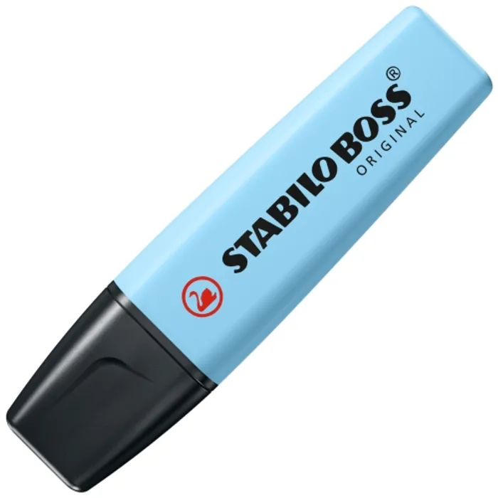 Główne zdjęcie produktu Zvýrazňovač STABILO BOSS ORIGINAL Pastel - nebesky modrá [1 ks]
