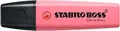 Rozświetlacz STABILO BOSS ORIGINAL Pastel - wiśnia [1 szt.]