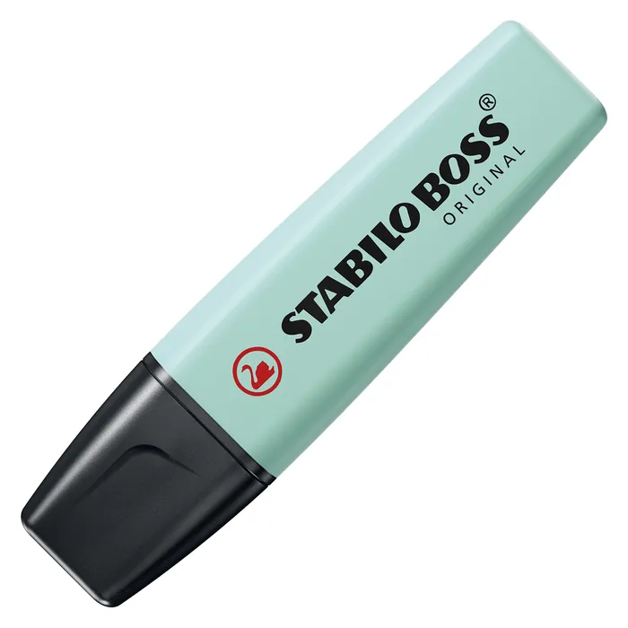 Główne zdjęcie produktu Zvýrazňovač STABILO BOSS ORIGINAL Pastel - tyrkysová [1 ks]