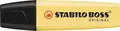 Zakreślacz STABILO BOSS ORIGINAL Pastel - żółty [1 szt.]