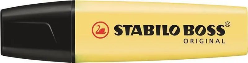 Główne zdjęcie produktu Zvýrazňovač STABILO BOSS ORIGINAL Pastel - žlutá [1 ks]
