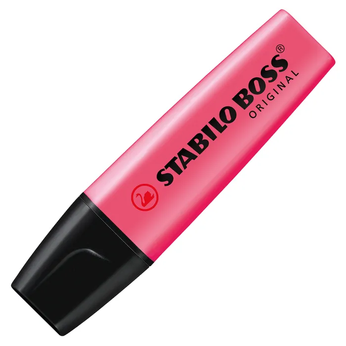 Główne zdjęcie produktu Zvýrazňovač STABILO BOSS ORIGINAL - růžová [1 ks]