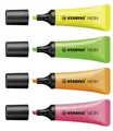 Zestaw 4 rozświetlaczy STABILO NEON w siateczce