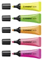 Rozświetlacz STABILO NEON - zestaw 5 sztuk - żółty, zielony, pomarańczowy, różowy, magenta