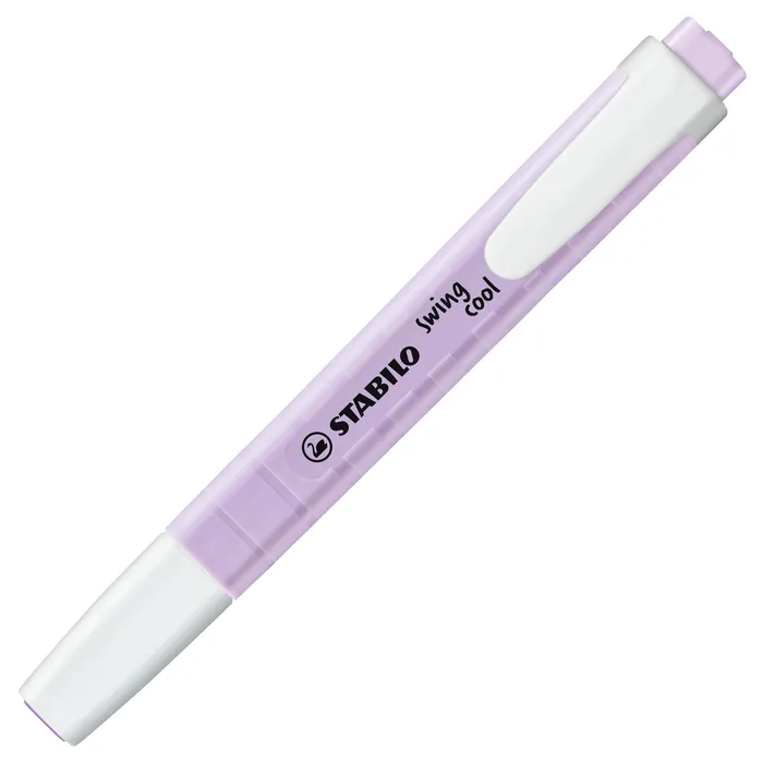 Główne zdjęcie produktu Zvýrazňovač STABILO swing cool Pastel - fialová [1 ks]