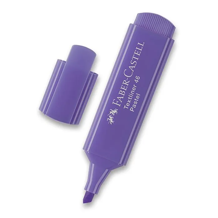 Główne zdjęcie produktu Zvýrazňovač Textliner 1546 Pastel, fialková Faber-Castell