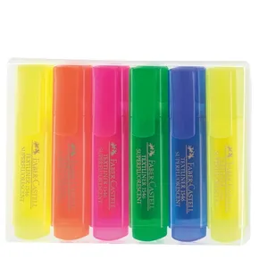 Marker Textliner 1546 superfluorescencyjny, zestaw 6 szt. Faber Castell 154642
