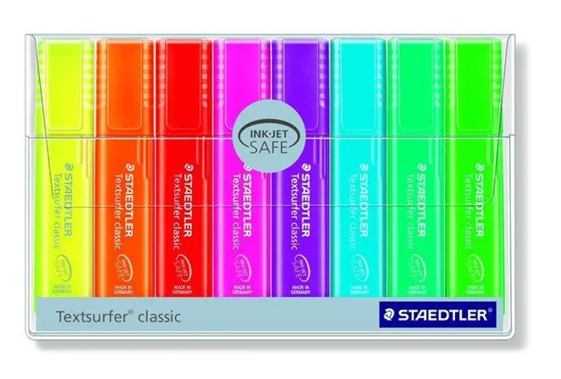 Główne zdjęcie produktu Zvýrazňovač "Textsurfer classic 364", 8 barev, 1-5mm, STAEDTLER