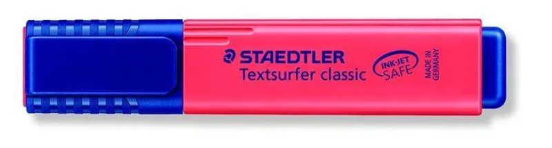 Główne zdjęcie produktu Zvýrazňovač "Textsurfer classic 364", červená, 1-5mm, STAEDTLER