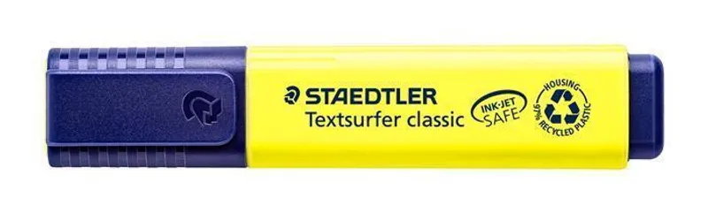 Główne zdjęcie produktu Zvýrazňovač "Textsurfer classic 364", žlutá, 1-5mm, STAEDTLER