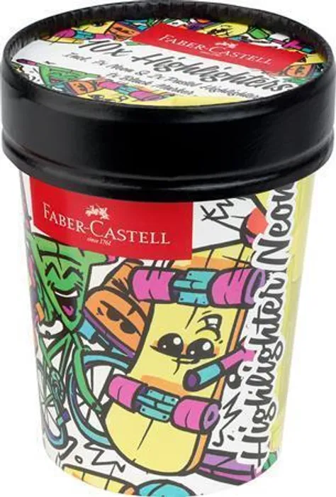 Główne zdjęcie produktu Zvýrazňovače Faber-Castell Textliner 46 Ice Cream Superfluorescent - 10 ks